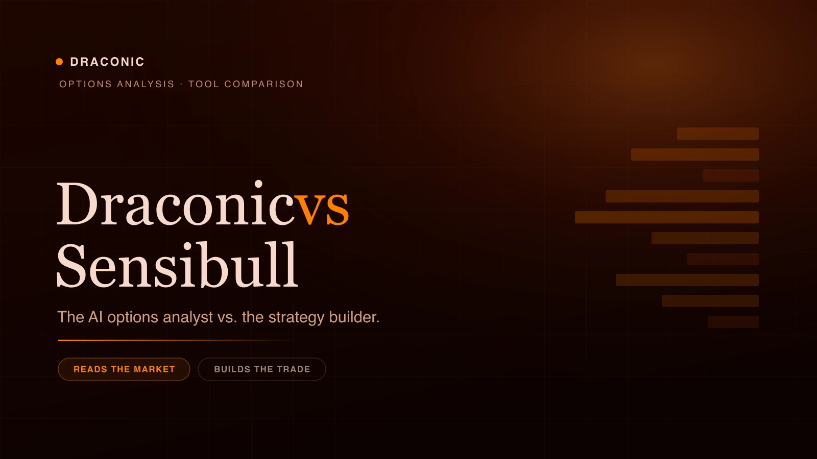 Sensibull Alternative: Draconic vs Sensibull