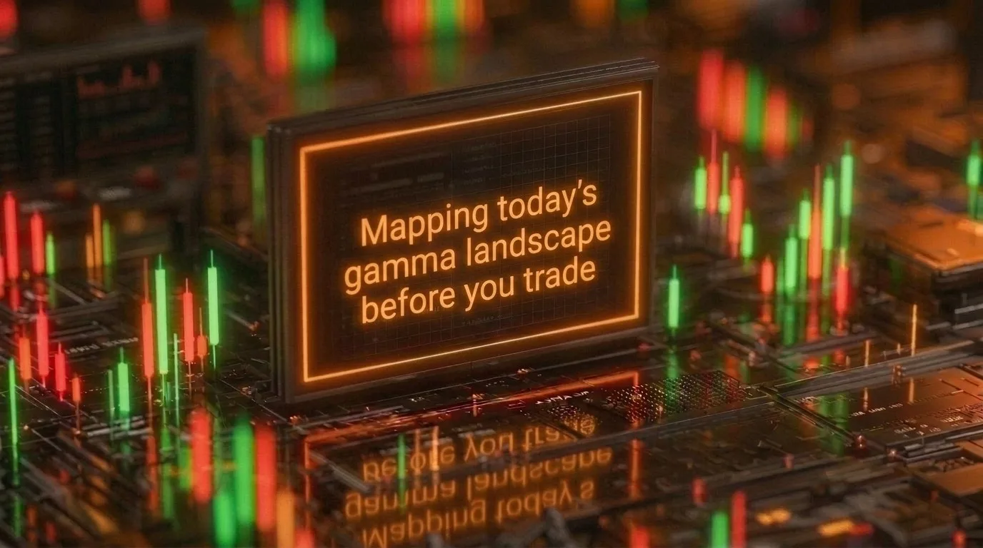 Mapping today's gamma landscape before you trade